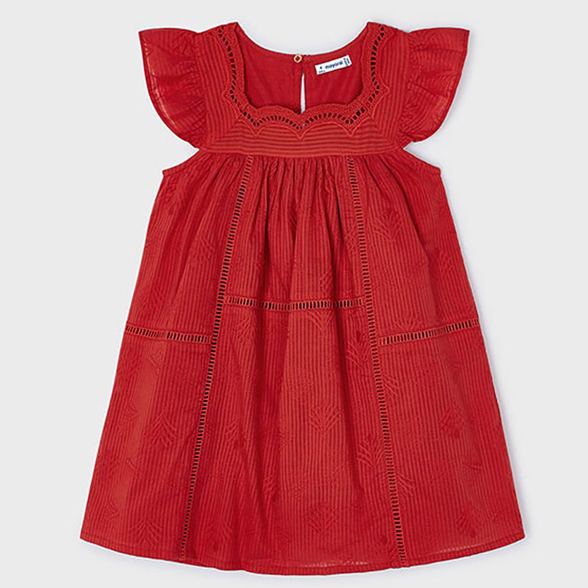 Robe D'été Bleue Grane Avec Détails Crochet - Taille 3 - Neuve Avec étiquettes