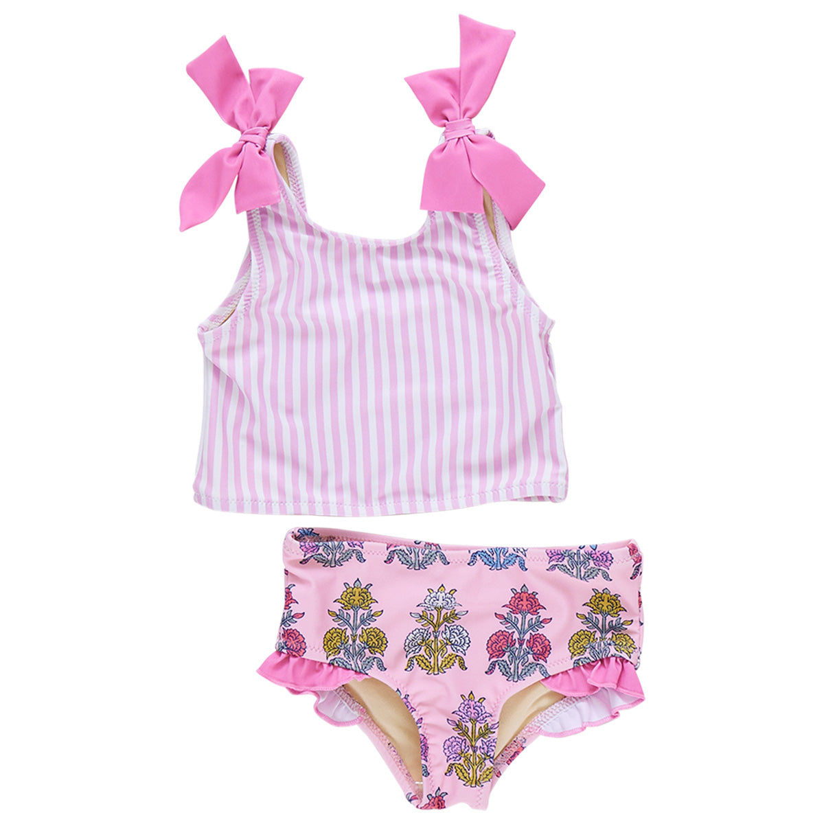 Pink Chicken Joy Tankini, Pink Soft Serve