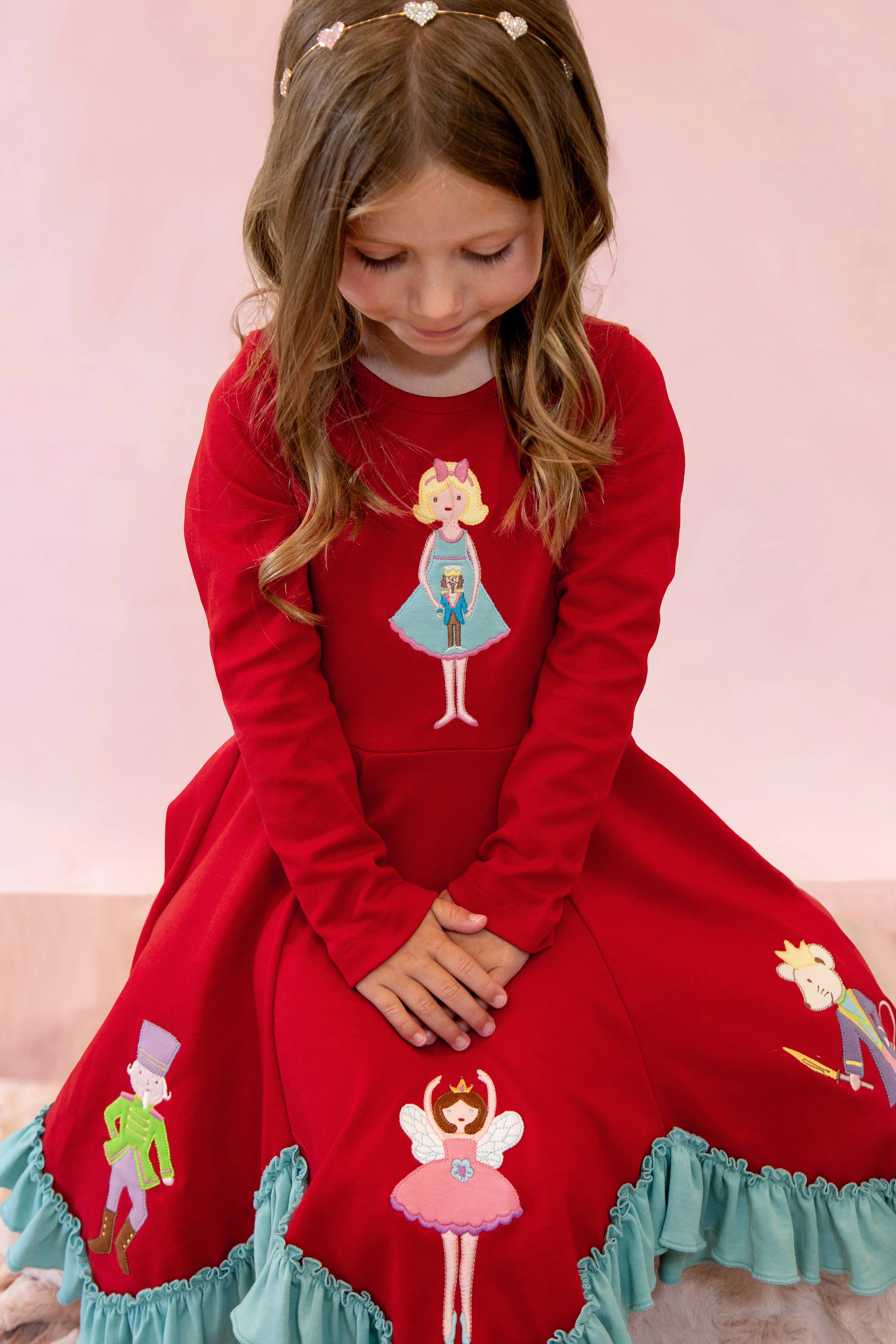 red nutcracker dress Lovely Dresses for Your Little Dreamer