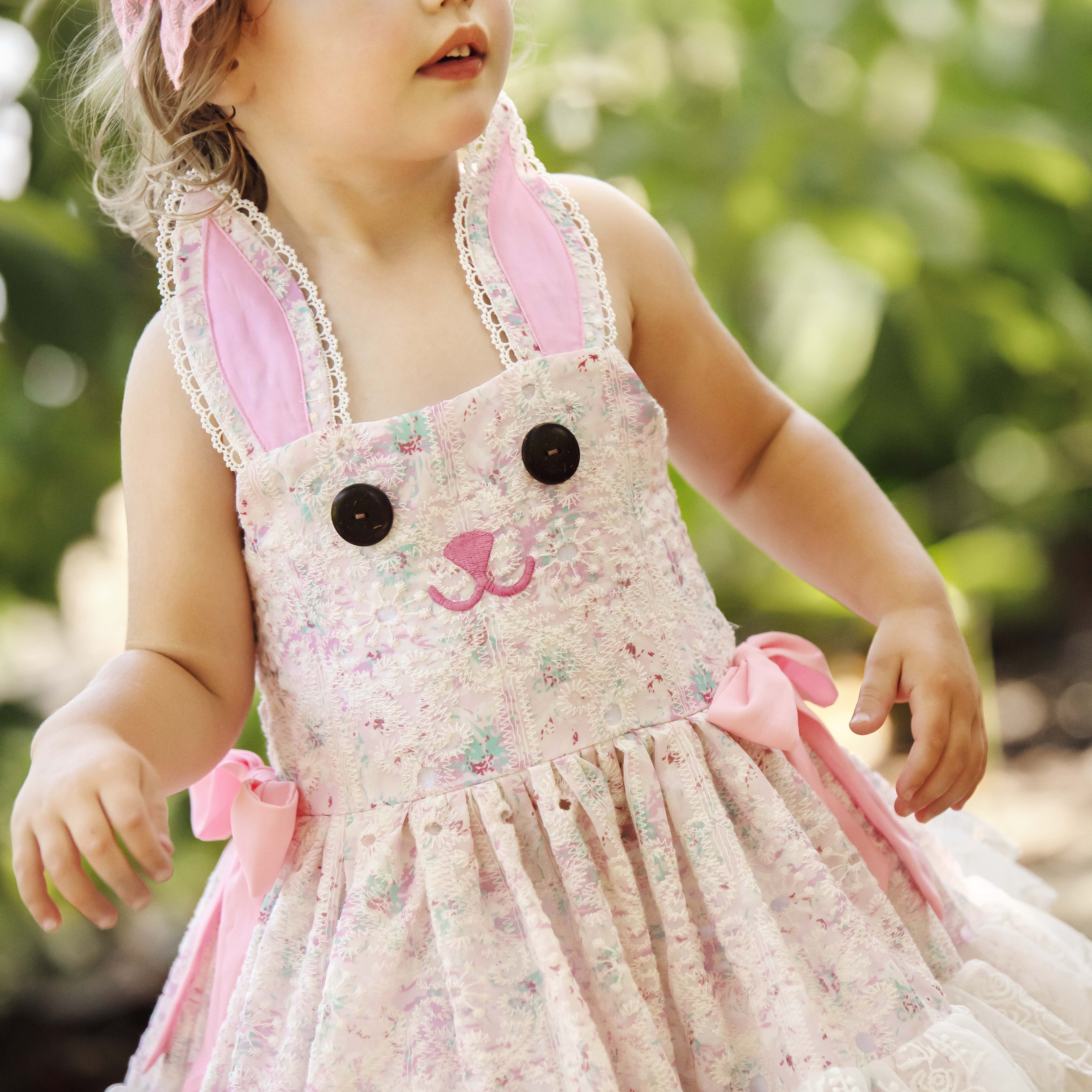Be Girl Clothing - Cottontail Couture Clarence Bunny Dress