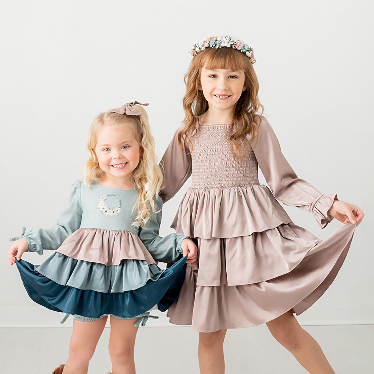 8YARDS Women’s ERITSUKI Evie's Closet - Crescent Rose 2pc Tunic Set - size 8