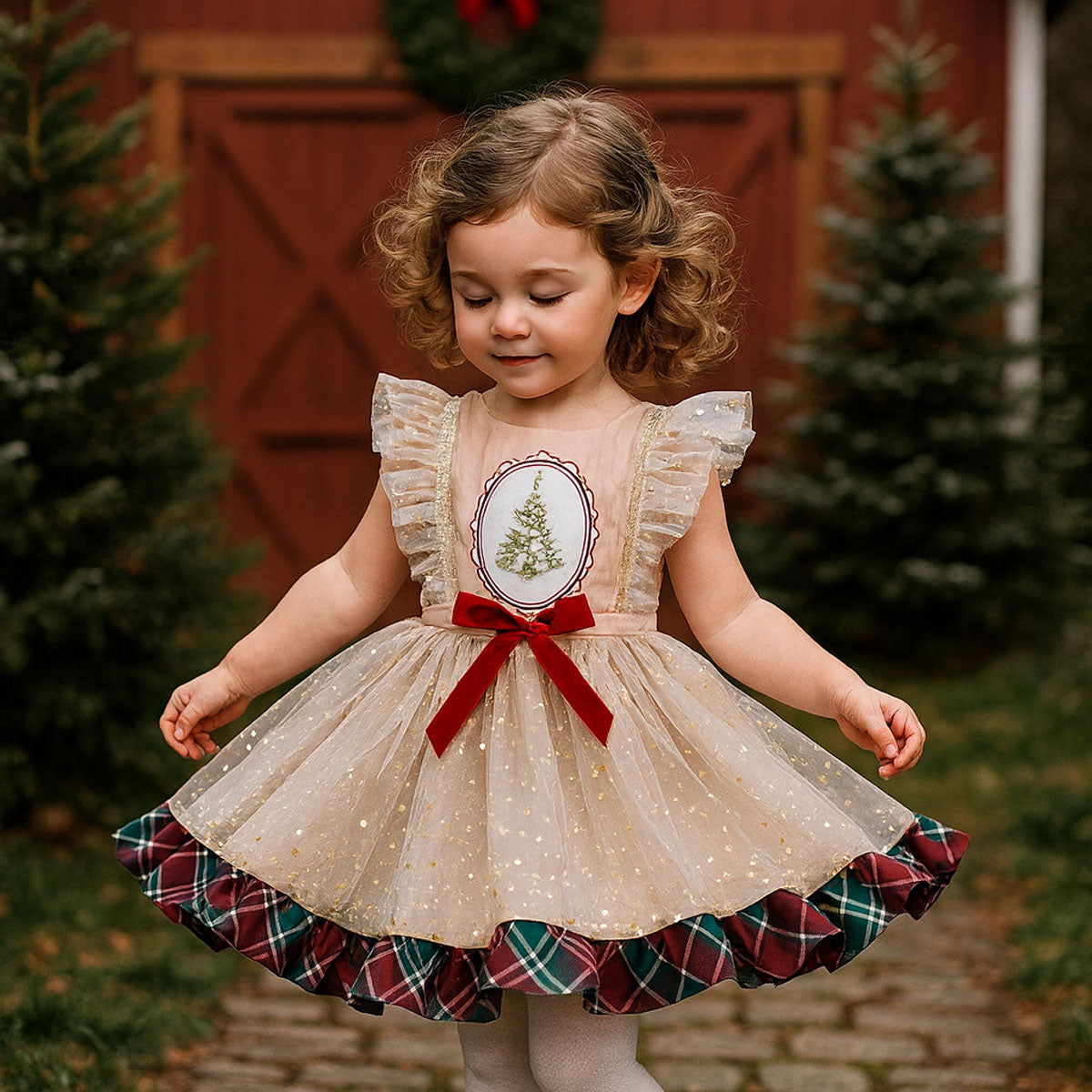 Be Girl Clothing ドレス 18M クリスマス　子供bonjour Be Girl Clothing – Addy's Closet