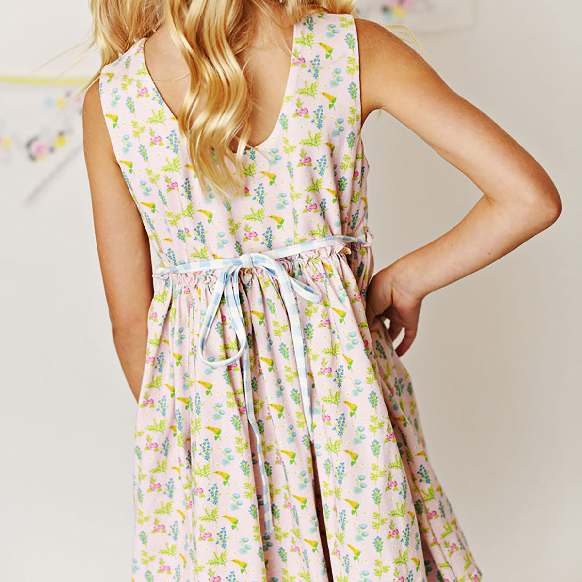 Serendipity Clothing - Blue Bonnet Layered Dress Addy's Closet Serendipity Clothing - Blue Bonnet Layered Dress Addy's Closet